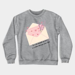 Love Letter Crewneck Sweatshirt